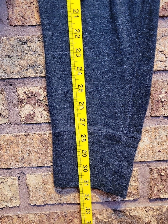 Nike Charcoal Gray Jogger Capri Sweatpants Size Medium - Picture 8 of 10